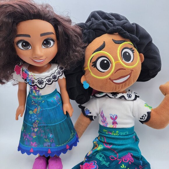 Disney Encanto MIRABEL Lot of 20" Plush Doll & 14" My Friend Doll - Picture 1 of 11